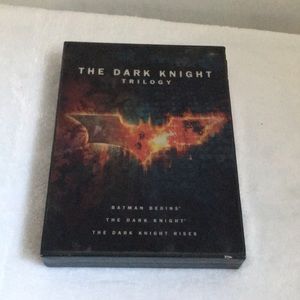 The Dark Night Trilogy. Batman Begins, The Dark Knight, The Dark Knight Rises